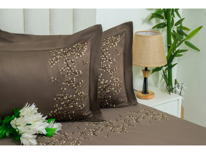 EMBROIDERY BEDSHEET 100% COTTON (3PCS)