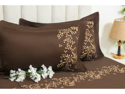 EMBROIDERY BEDSHEET 100% COTTON (3PCS)