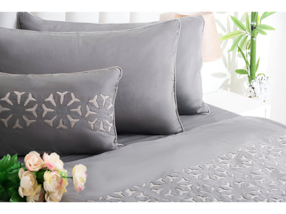 APLIC HAND WORK  BEDDING SET 100% COTTON (9 PCS)