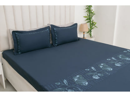 EMBROIDERY BEDSHEET 100% COTTON (3PCS)