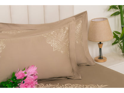 EMBROIDERY BEDSHEET 100% COTTON (3PCS)