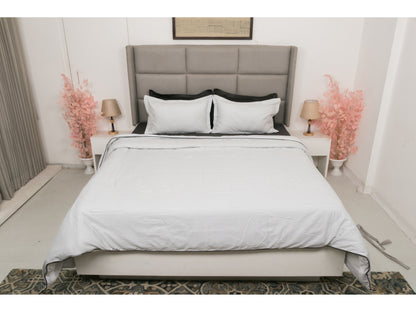 LINING BEDDING SET BEDDING SET 100% COTTON (WHITE 2, 7 PCS)