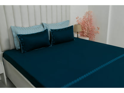 EMBROIDERY BEDSHEET 100% COTTON (3PCS)