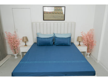 EMBROIDERY BEDSHEET 100% COTTON (3PCS)