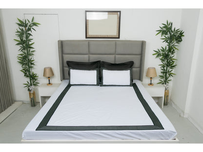 EMBROIDERY BEDSHEET 100% COTTON (3PCS)