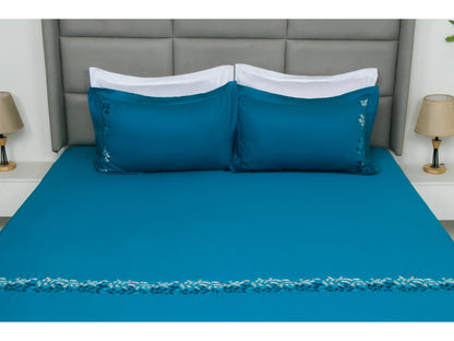 EMBROIDERY BEDSHEET 100% COTTON (3PCS)