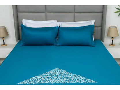 EMBROIDERY BEDSHEET 100% COTTON (3PCS)