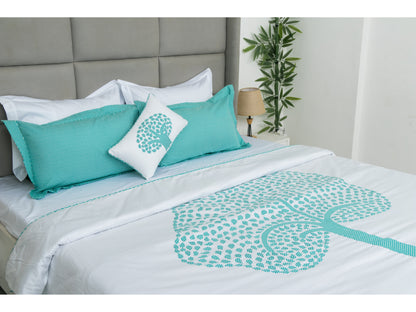 APLIC WORK BEDDING SET (WHITE,9 PCS)