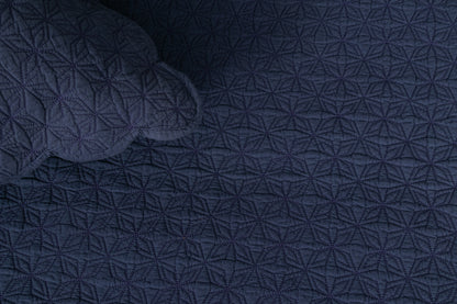 MIDNIGHT ASANOHA QUILTED SET(MIDNIGHT BLUER , 3 PCS)