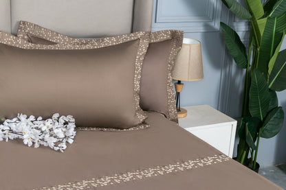 EMBROIDERY BEDSHEET 100% COTTON (3PCS) - Bedding Bliss
