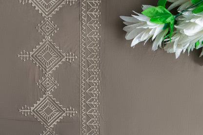 EMBROIDERY BEDSHEET 100% COTTON (3PCS) - Bedding Bliss