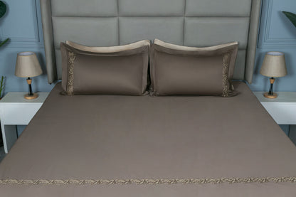EMBROIDERY BEDSHEET 100% COTTON (3PCS) - Bedding Bliss