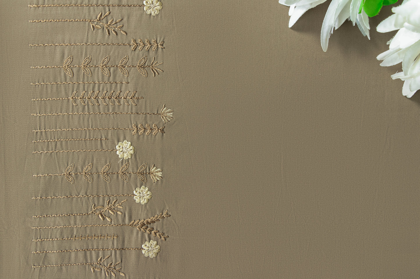 EMBROIDERY BEDSHEET 100% COTTON (3PCS)