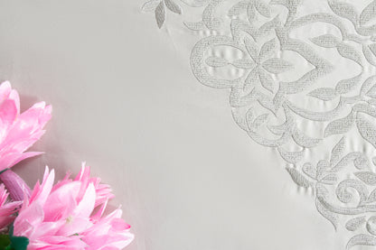 EMBROIDERY BEDSHEET 100% COTTON (3PCS) - Bedding Bliss