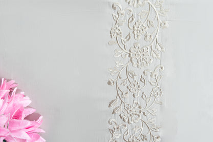 EMBROIDERY BEDSHEET 100% COTTON (3PCS)