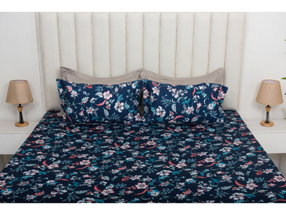 DIGITAL PRINTED BEDSHEET 100% COTTON ( 3PCS,PRINTED)