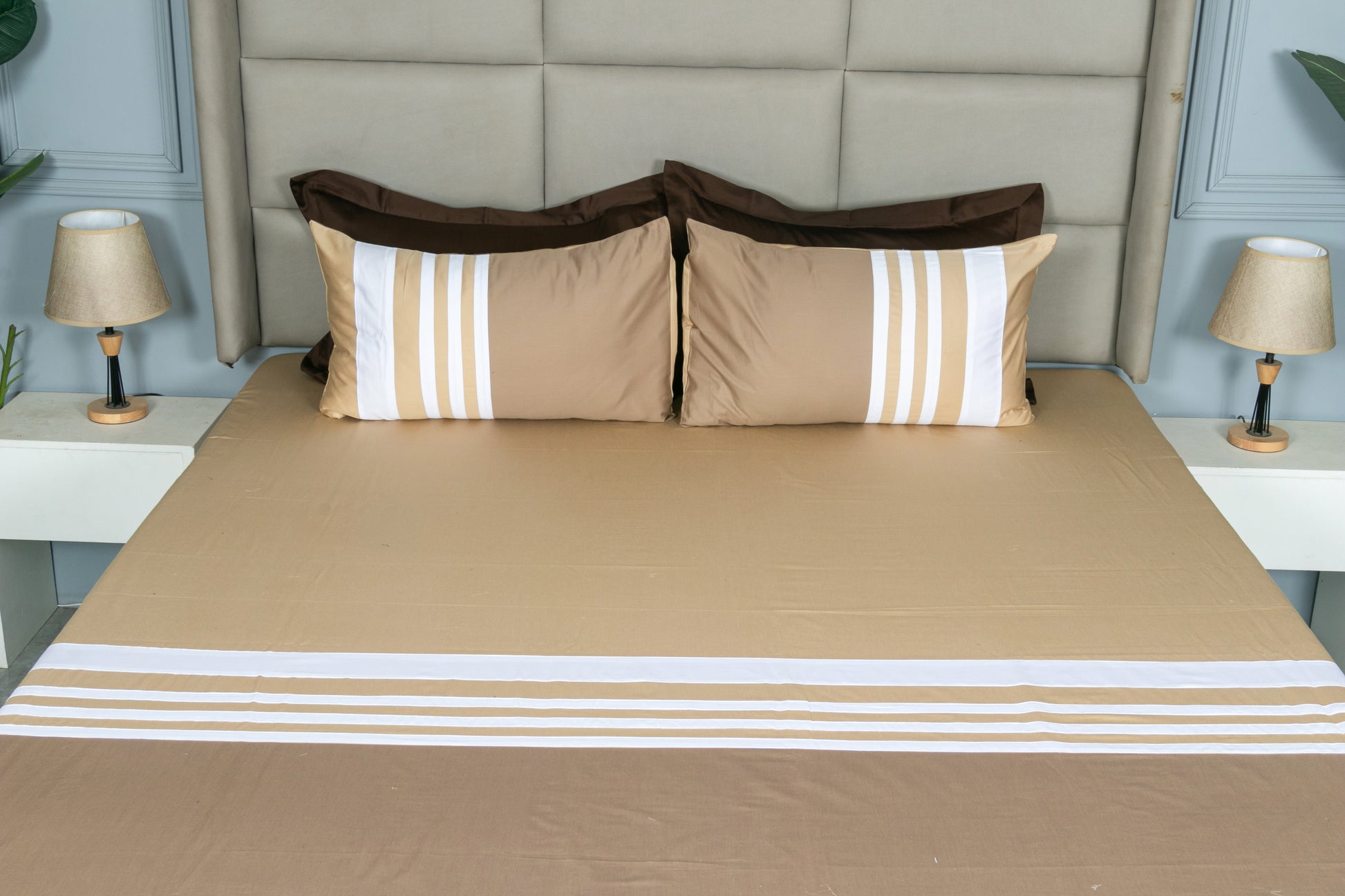 PATCH WORK BEDSHEET 100% COTTON (3 PCS) - Bedding Bliss