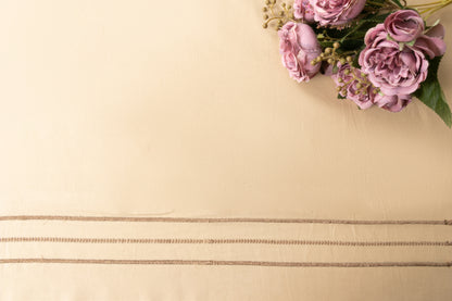 EMBROIDERY BEDSHEET 100% COTTON (3PCS)