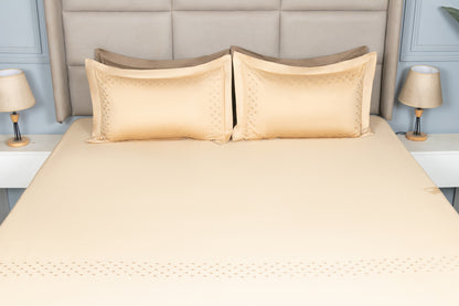 EMBROIDERY BEDSHEET 100% COTTON (3PCS)