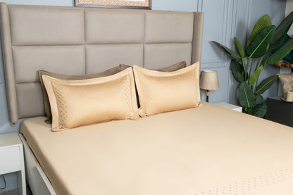 EMBROIDERY BEDSHEET 100% COTTON (3PCS)