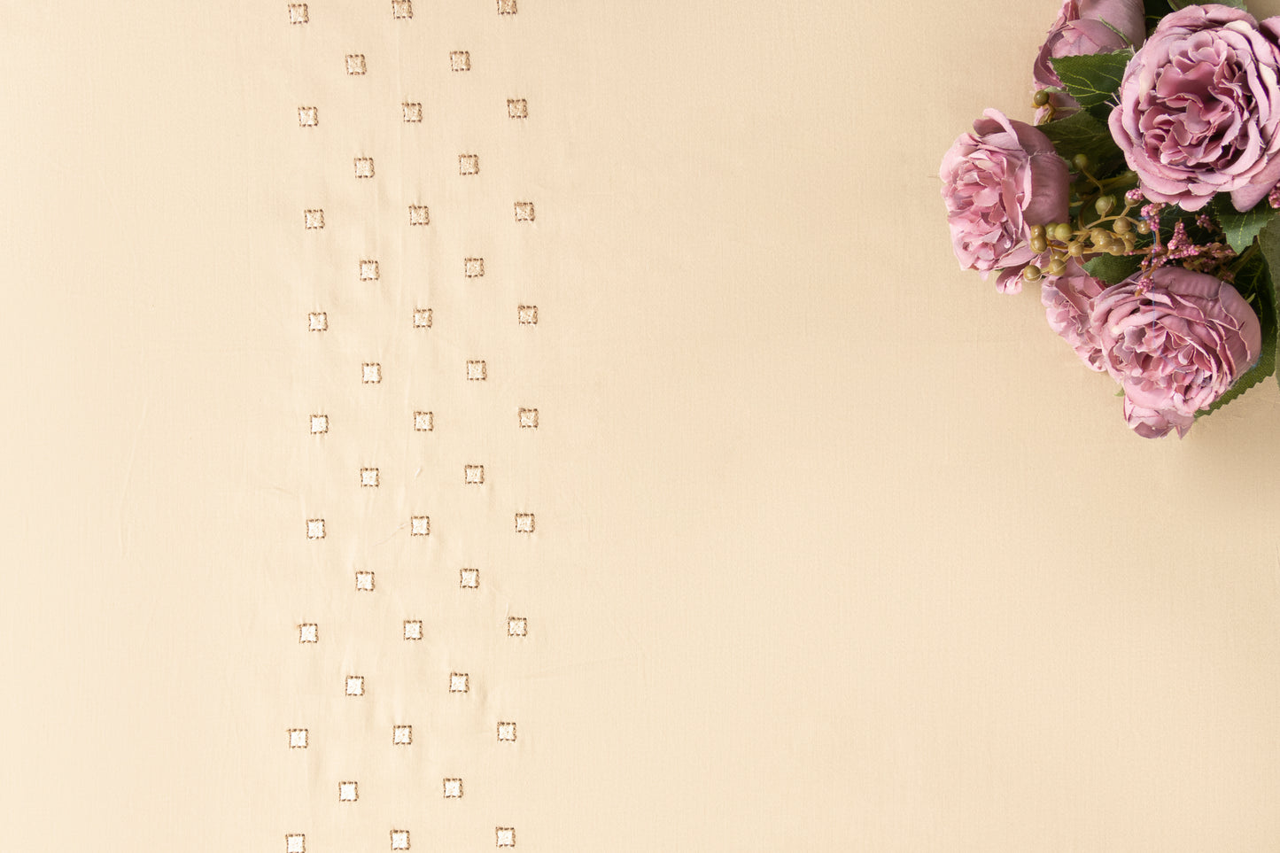 EMBROIDERY BEDSHEET 100% COTTON (3PCS)