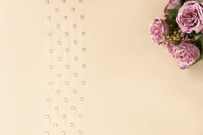 EMBROIDERY BEDSHEET 100% COTTON (3PCS)