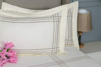 EMBROIDERY BEDSHEET 100% COTTON (3PCS)