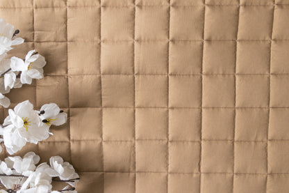 TAUPE MATRIX-QUILTED CALM (3 PCS)