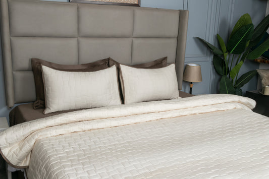 IVORY ALLURE-SIGNATURE STITCH (3 PCS)