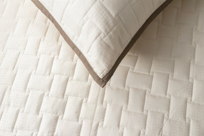 IVORY ALLURE-SIGNATURE STITCH (3 PCS)