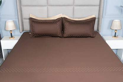 EMBROIDERY BEDSHEET 100% COTTON (3PCS)