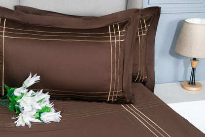 EMBROIDERY BEDSHEET 100% COTTON (3PCS)