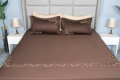 EMBROIDERY BEDSHEET 100% COTTON (3PCS)