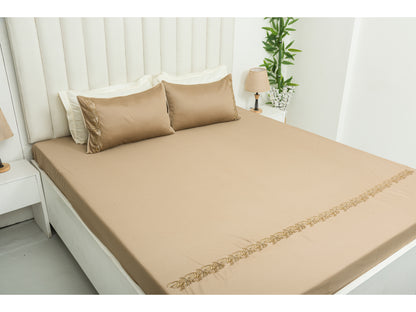 EMBROIDERY BEDSHEET 100% COTTON (3PCS)