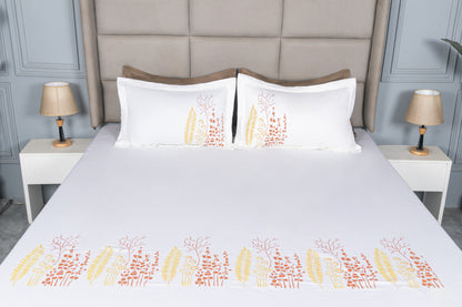 HAND PAINTED BEDSHEET 100% COTTON (3PCS)