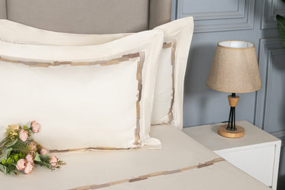 EMBROIDERY BEDSHEET 100% COTTON (3PCS)