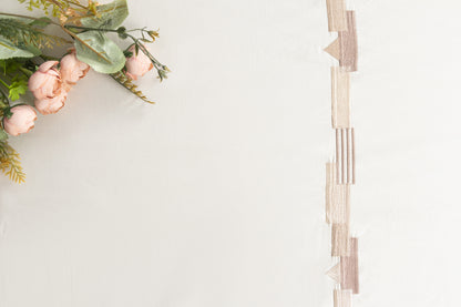 EMBROIDERY BEDSHEET 100% COTTON (3PCS)