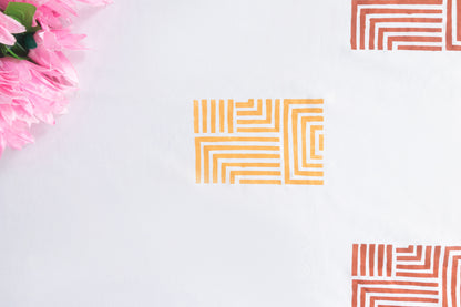 HAND PAINTED BEDSHEET 100% COTTON (3PCS)