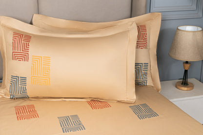 HAND PAINTED BEDSHEET 100% COTTON (3PCS)