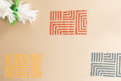 HAND PAINTED BEDSHEET 100% COTTON (3PCS)