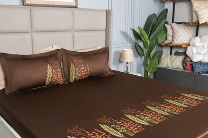 HAND PAINTED BEDSHEET 100% COTTON (3PCS)