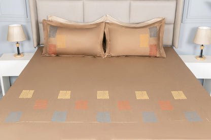 HAND PAINTED BEDSHEET 100% COTTON (3PCS)