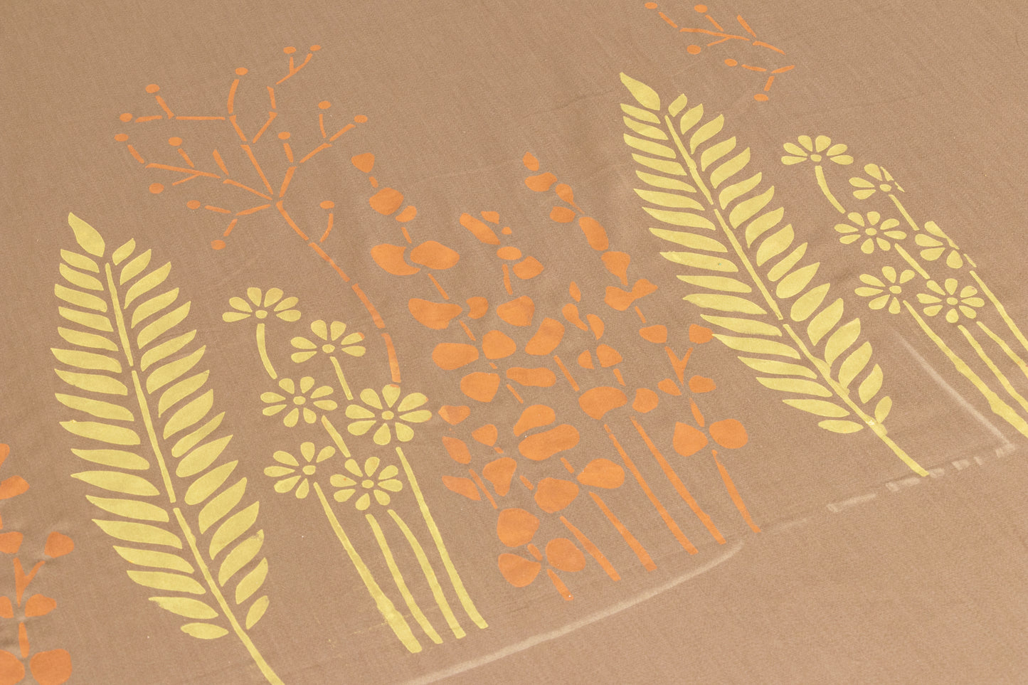 HAND PAINTED BEDSHEET 100% COTTON (3PCS)