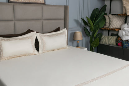 EMBROIDERY BEDSHEET 100% COTTON (3PCS)