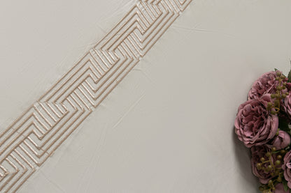 EMBROIDERY BEDSHEET 100% COTTON (3PCS)