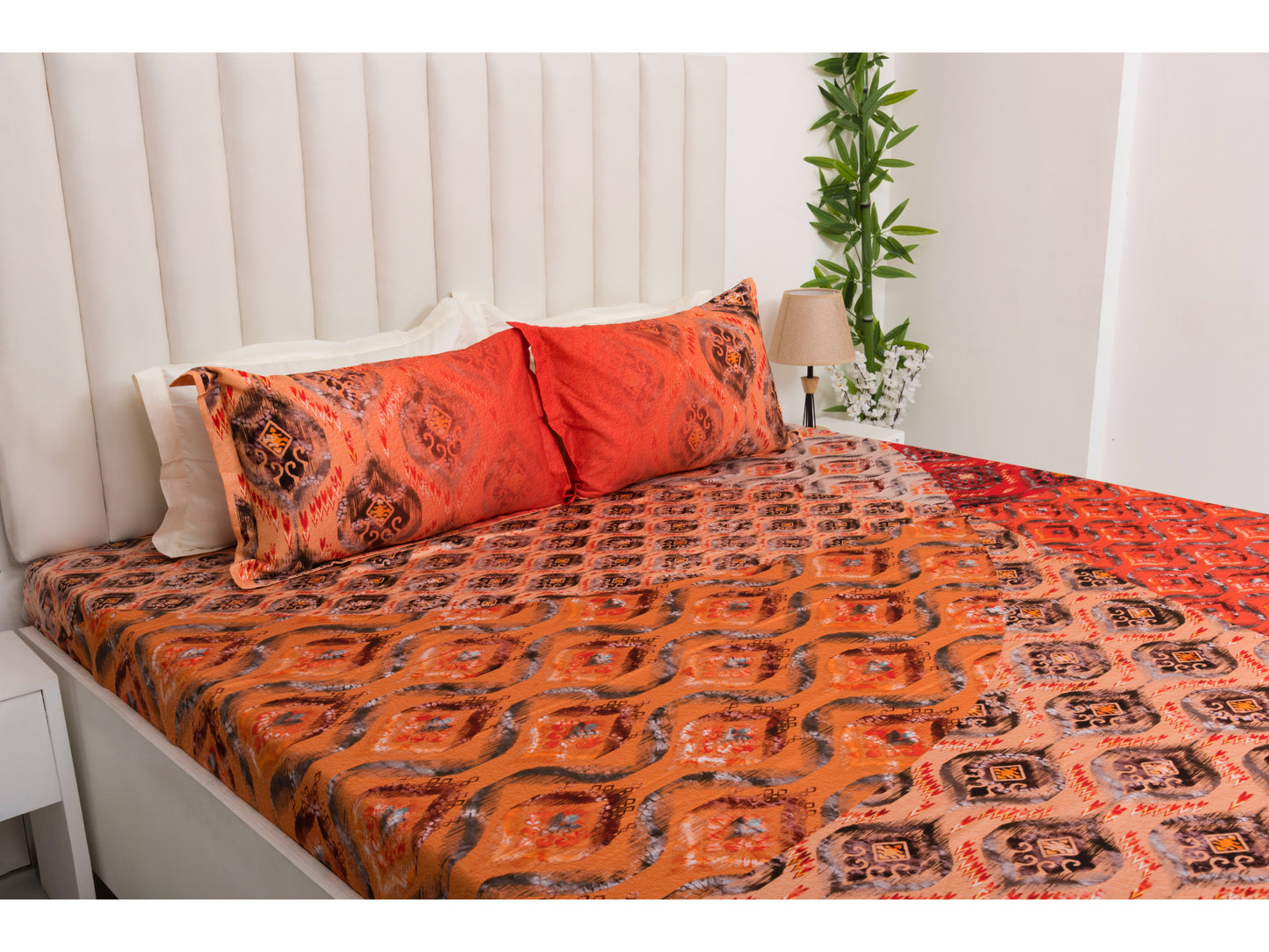 DIGITAL PRINTED BEDSHEET 100% COTTON (3PCS,PRINTED)