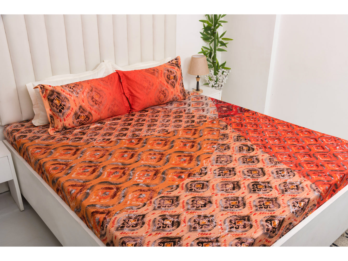 DIGITAL PRINTED BEDSHEET 100% COTTON (3PCS,PRINTED)