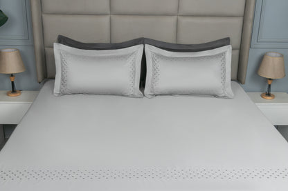 EMBROIDERY BEDSHEET 100% COTTON (3PCS)