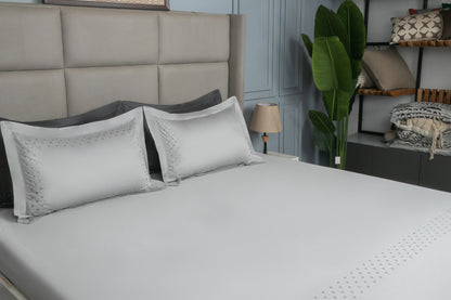 EMBROIDERY BEDSHEET 100% COTTON (3PCS)