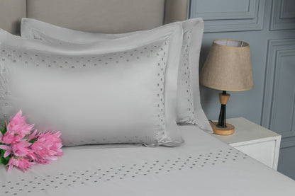 EMBROIDERY BEDSHEET 100% COTTON (3PCS)